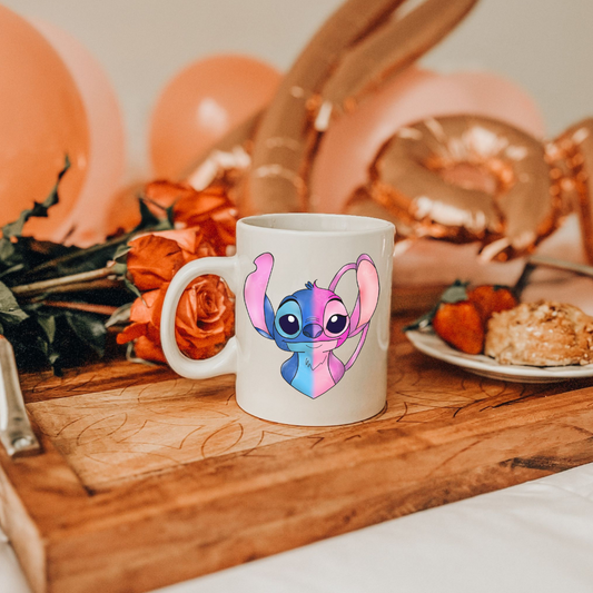 Stitch & Angel Mug